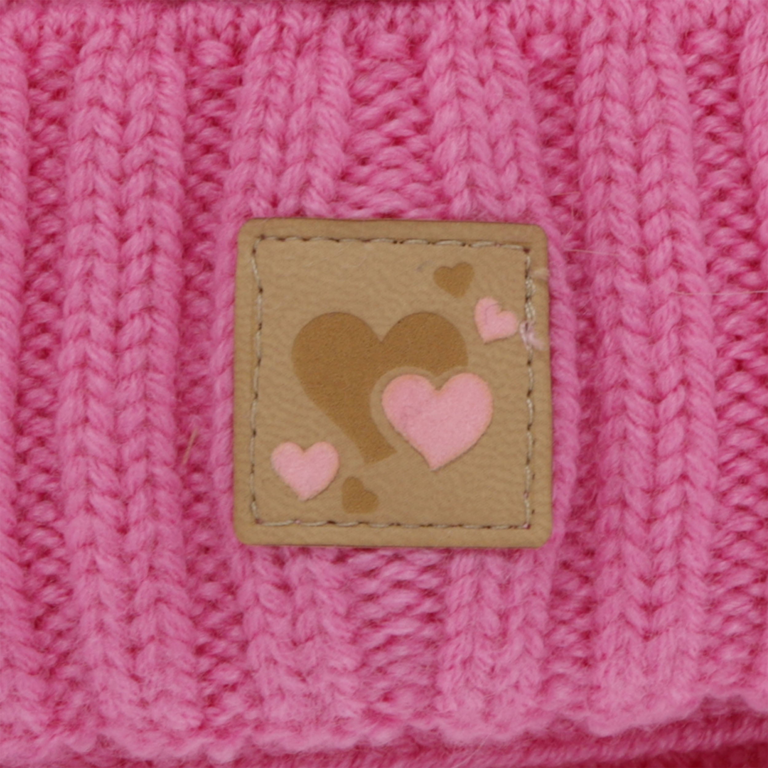 Czapka i komin dla dziewczynki, zimowy komplet, biały, 100% wełniany merino, podszyty polarem wełnianym, Ronia